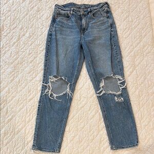 American Eagle Strigid Mom Jeans
